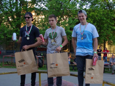 Park Amatőr kategória helyezettjei