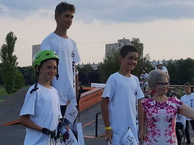 Junior kategória helyezettjei