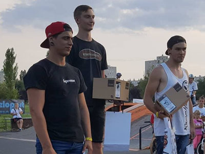 Amatőr kategória helyezettjei