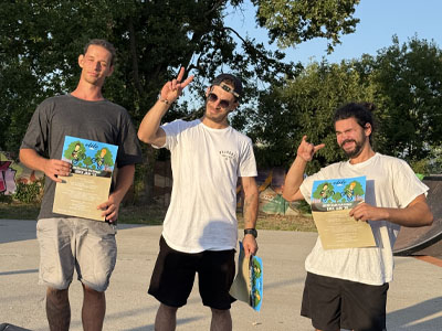 Békéscsaba skatepark jam 2025 - eredmények